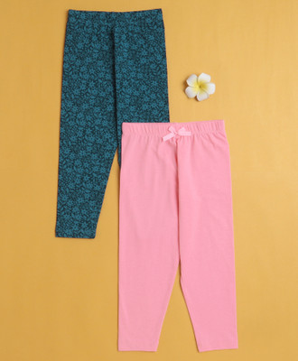 BUMZEE Legging For Girls(Pink Pack of 2)