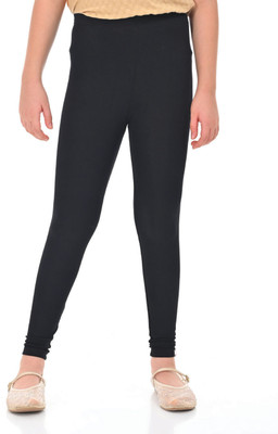 FlyBirds Indi Legging For Girls(Black Pack of 1)