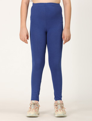 ZION Legging For Girls(Dark Blue Pack of 1)
