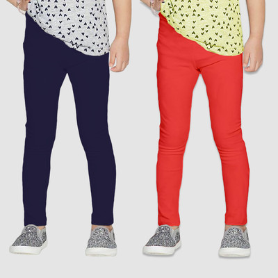 Find Me Indi Legging For Girls(Multicolor Pack of 2)