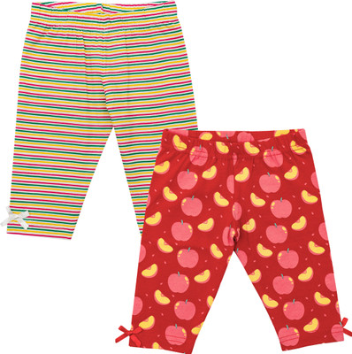 Makoto Legging For Girls(Multicolor Pack of 2)