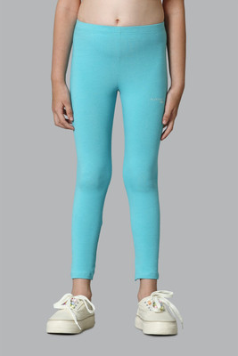VAN HEUSEN Indi Legging For Girls(Blue Pack of 1)