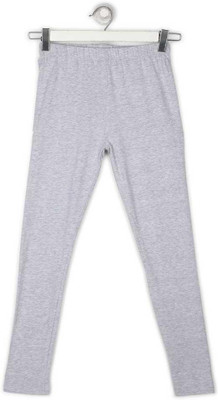 ICABLE Legging For Girls(Grey Pack of 1)