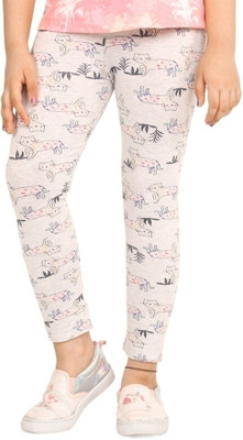 Ariel Legging For Girls(Beige Pack of 1)