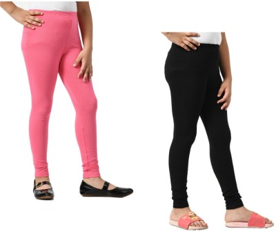 IndiWeaves Indi Legging For Girls(Multicolor Pack of 2)