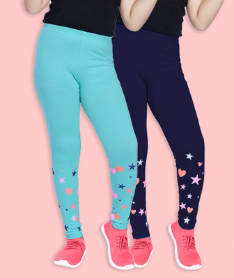 Zuniors-SSC Legging For Girls(Multicolor Pack of 2)