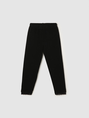 MAX Legging For Girls(Black Pack of 1)