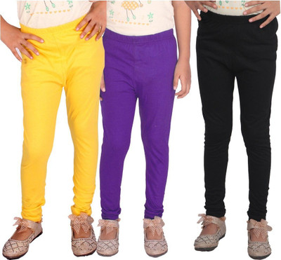 Diaz Fashion Legging For Baby Girls(Multicolor Pack of 3)