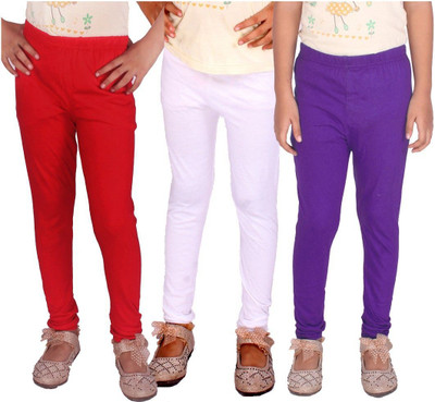 Diaz Fashion Legging For Baby Girls(Multicolor Pack of 3)