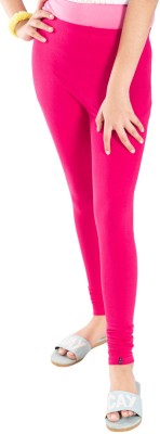 INDIAN FLOWER Legging For Girls(Pink Pack of 1)