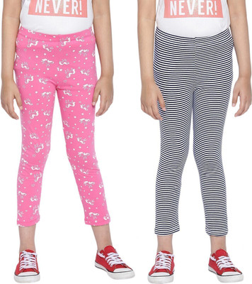 Ariel Legging For Girls(Multicolor Pack of 2)