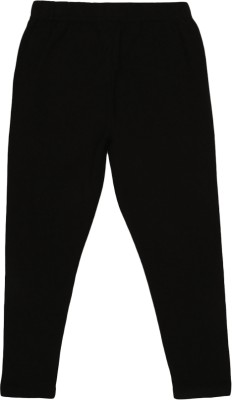 V-MART Legging For Girls(Black Pack of 1)