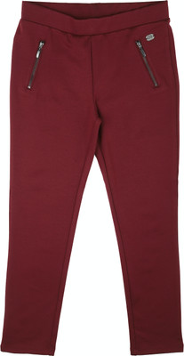PETER ENGLAND Legging For Girls(Maroon Pack of 1)