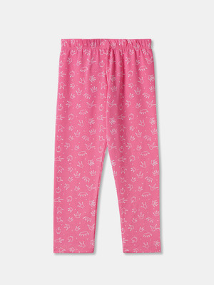 R&B Legging For Girls(Pink Pack of 1)