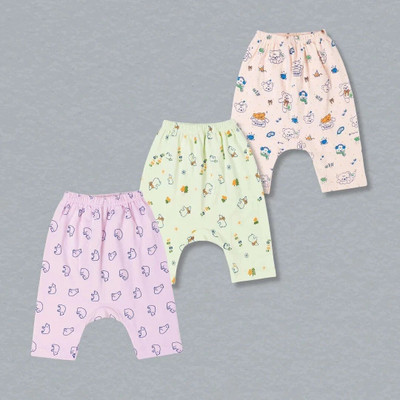 AMY Legging For Baby Girls(Multicolor Pack of 3)