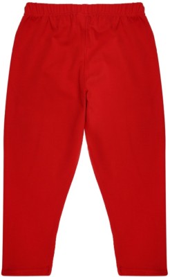 V-MART Legging For Girls(Red Pack of 1)