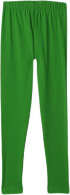 Lyra Legging For Girls(Green Pack of 1)
