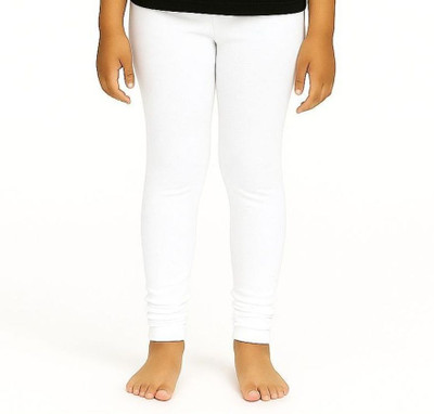 Chilins Legging For Girls(White Pack of 1)