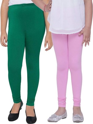 French Kleider Indi Legging For Girls(Multicolor Pack of 2)