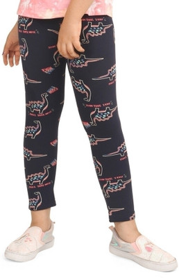 Ariel Legging For Girls(Dark Blue Pack of 1)