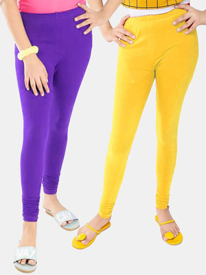 Tik Tok WEARS Indi Legging For Girls(Multicolor Pack of 2)