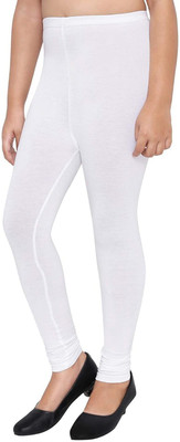Tik Tok WEARS Indi Legging For Girls(White Pack of 1)