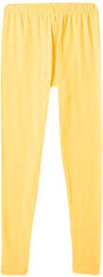 Lyra Legging For Girls(Yellow Pack of 1)