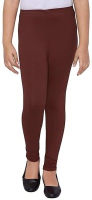 Tik Tok WEARS Indi Legging For Girls(Maroon Pack of 1)