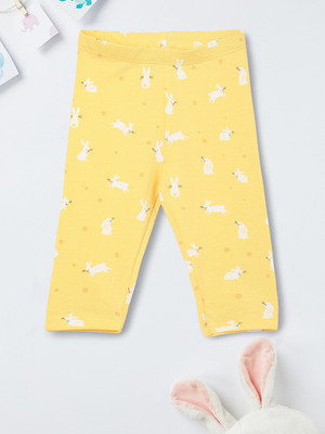 MAX Legging For Baby Girls(Yellow Pack of 1)