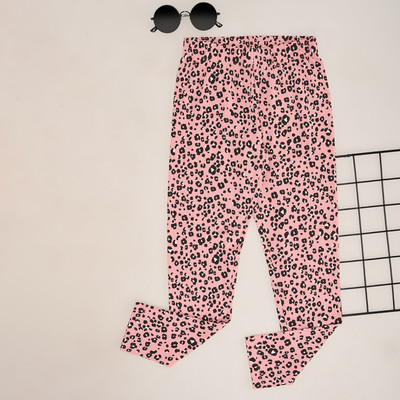 Pantaloons Junior Legging For Girls(Pink Pack of 1)