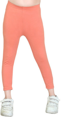 one sky Legging For Girls(Pink Pack of 1)
