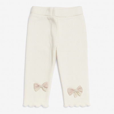 BABY SPARSH Indi Legging For Baby Girls(White Pack of 1)