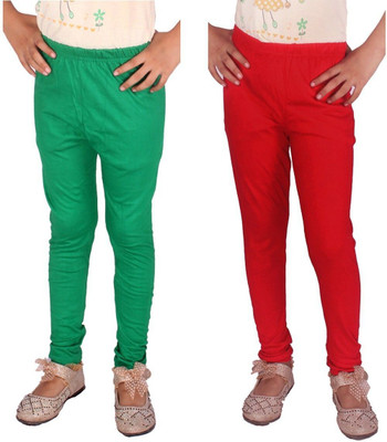 Diaz Fashion Legging For Baby Girls(Multicolor Pack of 2)