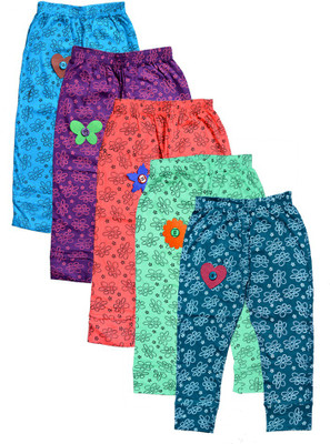 FAZZA Legging For Girls(Multicolor Pack of 5)