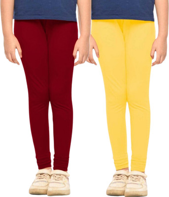 French Kleider Legging For Girls(Multicolor Pack of 2)