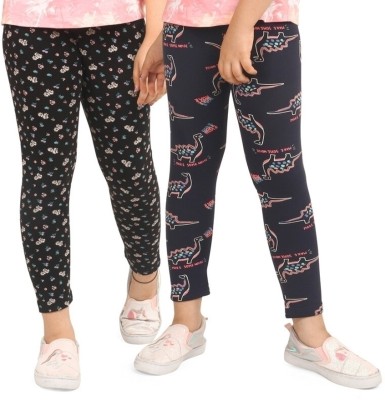 Ariel Legging For Girls(Multicolor Pack of 2)