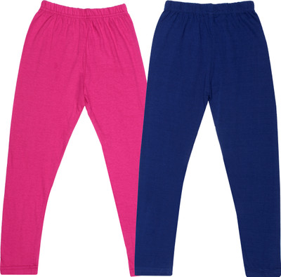 FASHA Legging For Girls(Multicolor Pack of 2)