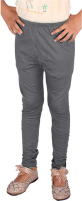 Diaz Fashion Legging For Baby Girls(Grey Pack of 1)