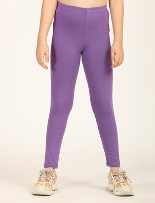 ZION Legging For Girls(Purple Pack of 1)