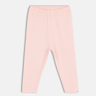 MINI KLUB Indi Legging For Baby Girls(Pink Pack of 1)