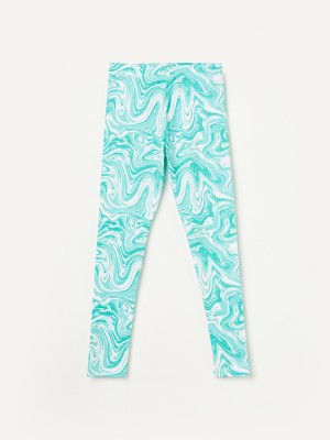 Fame Forever by Lifestyle Legging For Girls(Green Pack of 1)