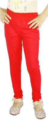 Diaz Fashion Legging For Baby Girls(Red Pack of 1)