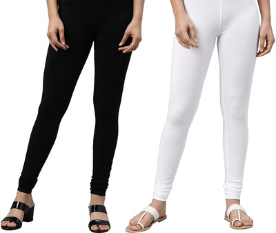 Legging For Girls(Black Pack of 2)