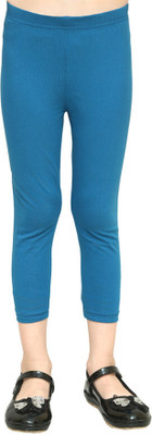 one sky Legging For Girls(Dark Blue Pack of 1)