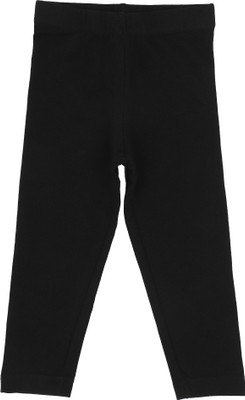 BodyCare Indi Legging For Baby Girls(Black Pack of 1)