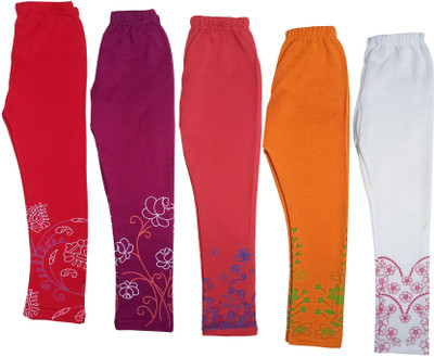 MTI FASHIONS Indi Legging For Baby Girls(Multicolor Pack of 5)