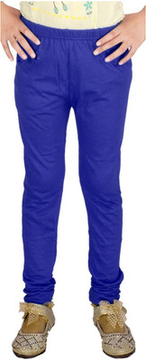 Diaz Fashion Legging For Baby Girls(Blue Pack of 1)