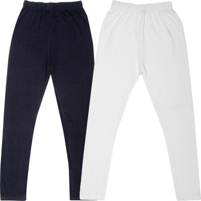 FASHA Legging For Girls(Multicolor Pack of 2)