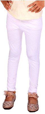 Diaz Fashion Legging For Baby Girls(White Pack of 1)