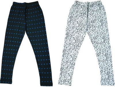Diaz Fashion Legging For Baby Girls(Multicolor Pack of 2)